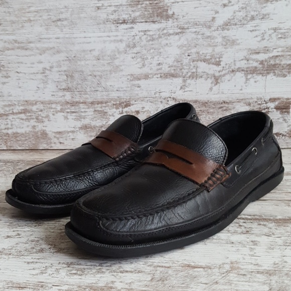 Rockport Other - 🟩Rockport Two-Tone Leather Penny Loafer